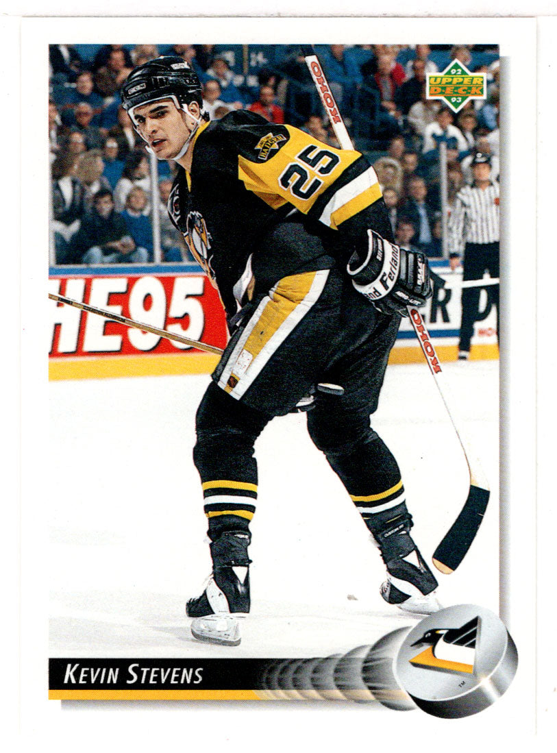 Kevin Stevens - Pittsburgh Penguins (NHL Hockey Card) 1992-93 Upper Deck # 275 Mint