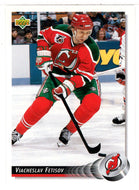 Viacheslav Fetisov - New Jersey Devils (NHL Hockey Card) 1992-93 Upper Deck # 278 Mint