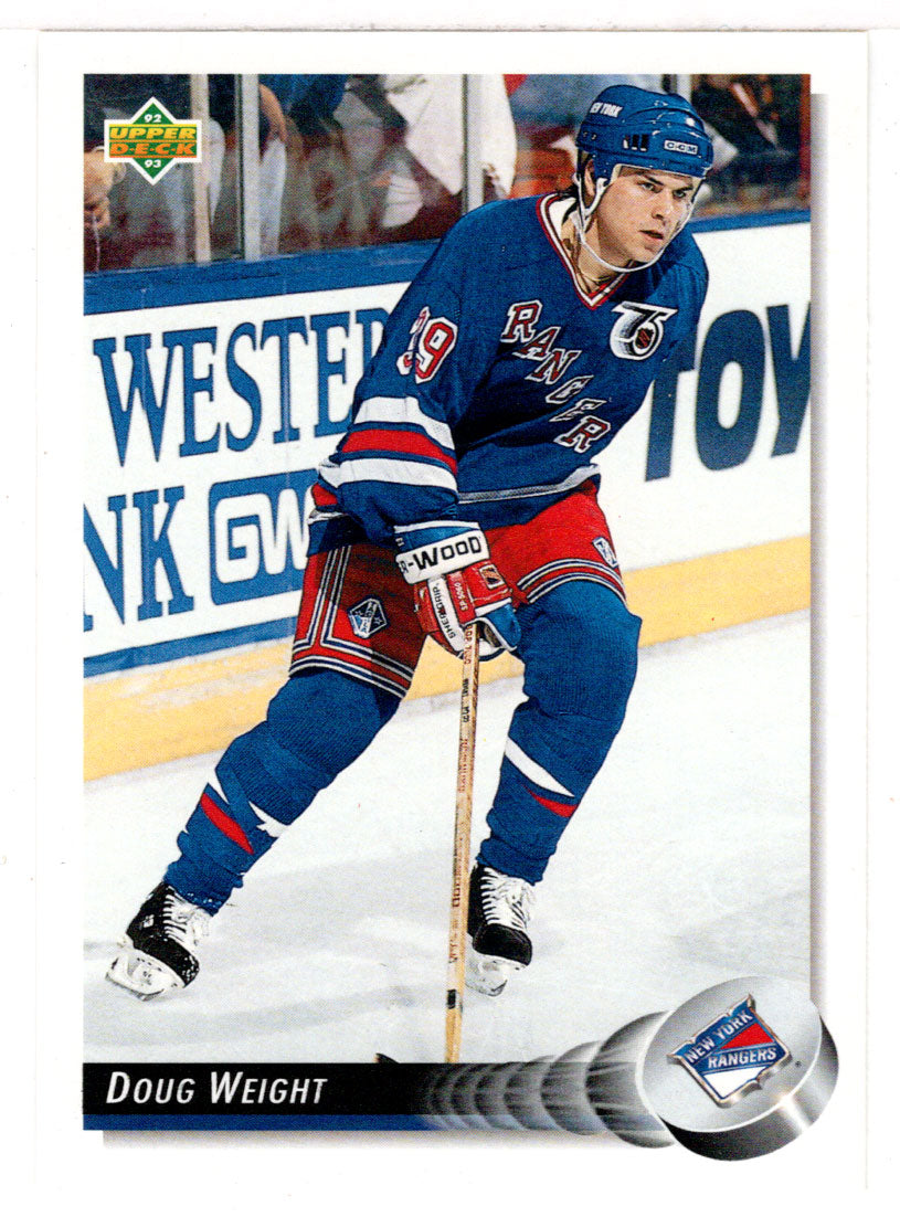 Doug Weight - New York Rangers (NHL Hockey Card) 1992-93 Upper Deck # 279 Mint