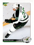 Derian Hatcher - Minnesota North Stars (NHL Hockey Card) 1992-93 Upper Deck # 287 Mint