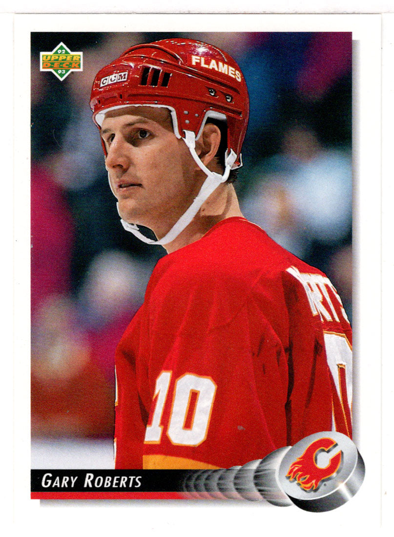 Gary Roberts - Calgary Flames (NHL Hockey Card) 1992-93 Upper Deck # 289 Mint