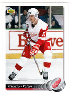 Vyacheslav Kozlov - Detroit Red Wings (NHL Hockey Card) 1992-93 Upper Deck # 294 Mint