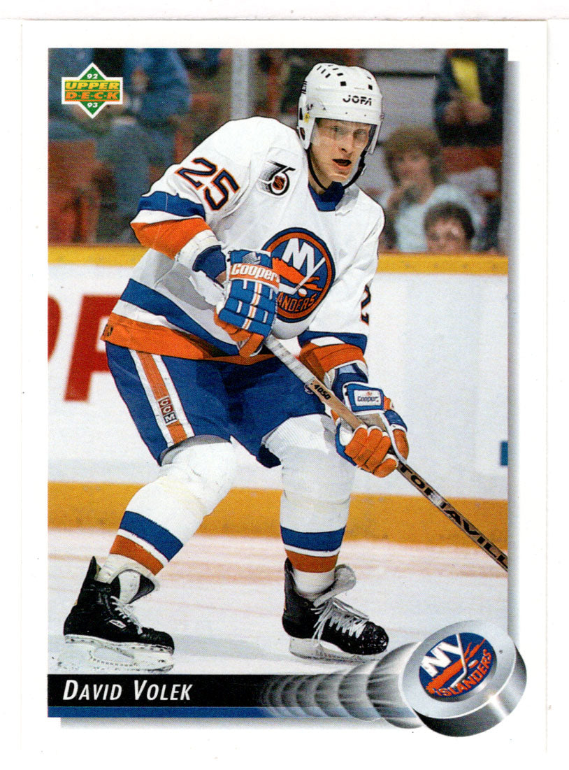 David Volek - New York Islanders (NHL Hockey Card) 1992-93 Upper Deck # 313 Mint