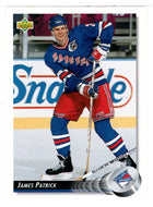 James Patrick - New York Rangers (NHL Hockey Card) 1992-93 Upper Deck # 320 Mint