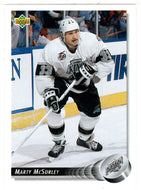 Marty McSorley - Los Angeles Kings (NHL Hockey Card) 1992-93 Upper Deck # 322 Mint