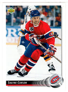 Shayne Corson - Montreal Canadiens (NHL Hockey Card) 1992-93 Upper Deck # 330 Mint