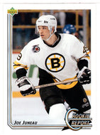 Joe Juneau - Boston Bruins - Rookie Report (NHL Hockey Card) 1992-93 Upper Deck # 354 Mint