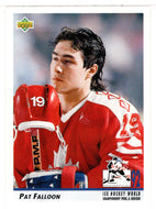 Pat Falloon - Canada - 1992 World Championships (NHL Hockey Card) 1992-93 Upper Deck # 386 Mint