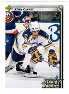 Keith Carne RC - Buffalo Sabres (NHL Hockey Card) 1992-93 Upper Deck # 402 Mint