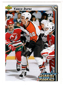 Yanick Dupre - Philadelphia Flyers (NHL Hockey Card) 1992-93 Upper Deck # 421 Mint