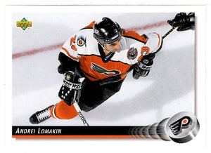 Andrei Lomakin - Philadelphia Flyers (NHL Hockey Card) 1992-93 Upper Deck # 428 Mint