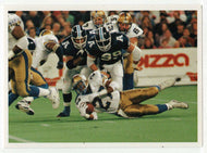1991 Eastern Final - Toronto Argonauts VS Winnipeg Blue Bombers (CFL Football Card) 1992 All World # 4 Mint