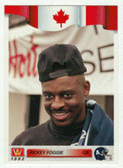 Rickey Foggie - Toronto Argonauts (CFL Football Card) 1992 All World # 27 Mint