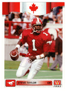 Steve Taylor - Calgary Stampeders (CFL Football Card) 1992 All World # 35 Mint