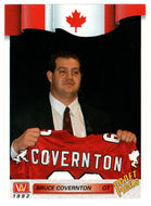 Bruce Covernton - Calgary Stampeders - Draft Picks (CFL Football Card) 1992 All World # 152 Mint