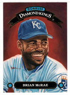 Brian McRae - Kansas City Royals (MLB Baseball Card) 1992 Donruss Diamond Kings # DK-16 Mint