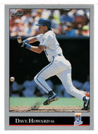 Dave Howard - Kansas City Royals (MLB Baseball Card) 1992 Leaf # 4 Mint