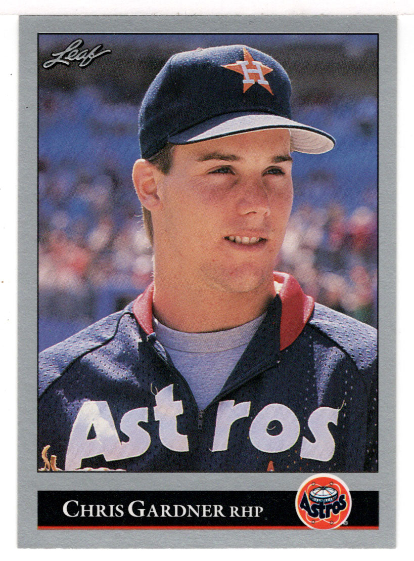 Chris Gardner - Houston Astros (MLB Baseball Card) 1992 Leaf # 8 Mint