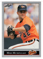 Mike Mussina - Baltimore Orioles (MLB Baseball Card) 1992 Leaf # 13 Mint