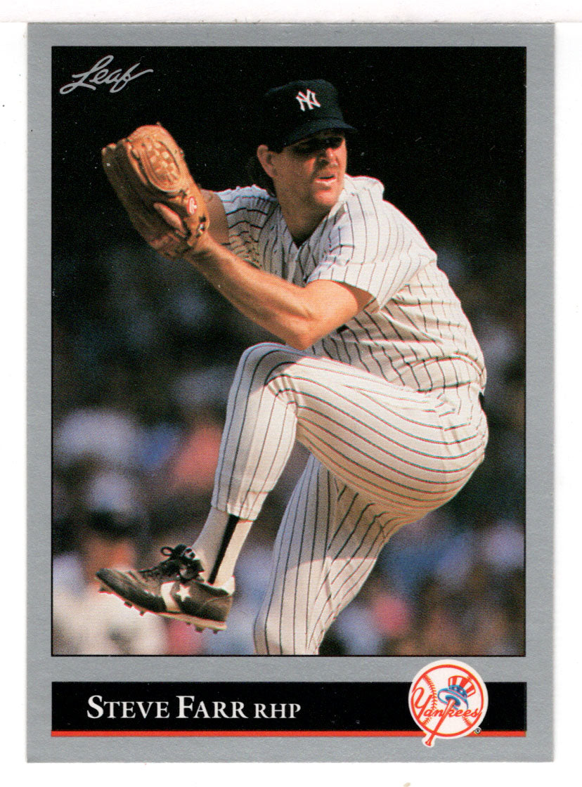 Steve Farr - New York Yankees (MLB Baseball Card) 1992 Leaf # 20 Mint