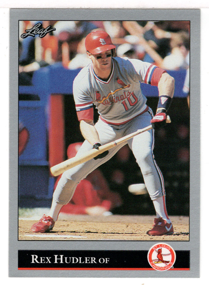 Rex Hudler - St. Louis Cardinals (MLB Baseball Card) 1992 Leaf # 25 Mint