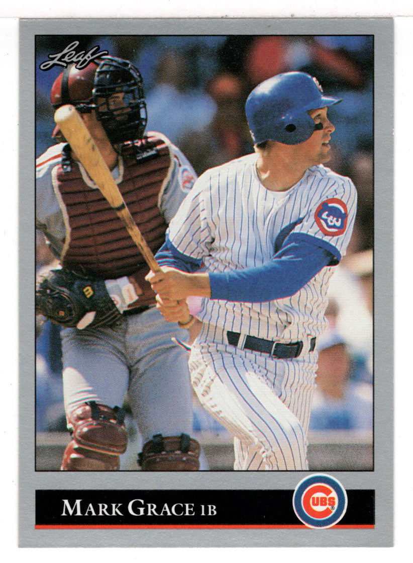 Mark Grace - Chicago Cubs (MLB Baseball Card) 1992 Leaf # 26 Mint