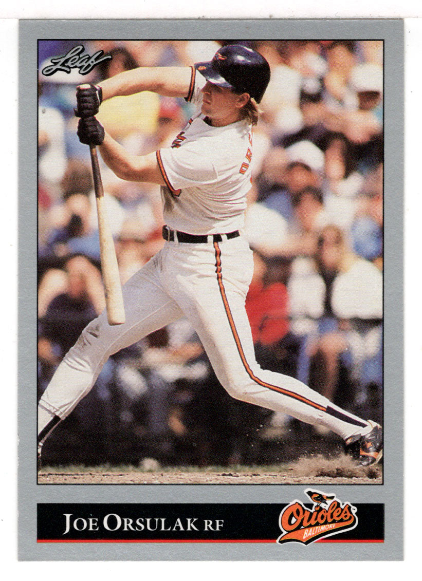Joe Orsulak - Baltimore Orioles (MLB Baseball Card) 1992 Leaf # 36 Mint
