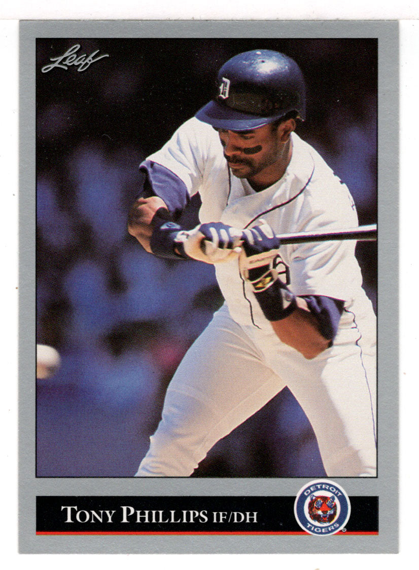 Tony Phillips - Detroit Tigers (MLB Baseball Card) 1992 Leaf # 40 Mint