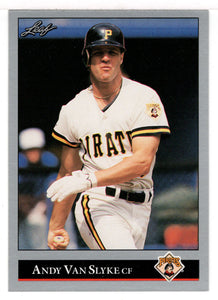 Andy Van Slyke - Pittsburgh Pirates (MLB Baseball Card) 1992 Leaf # 43 Mint
