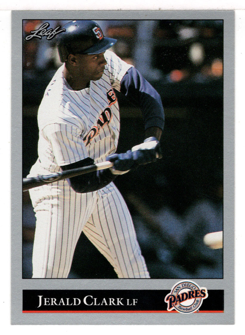 Jerald Clark - San Diego Padres (MLB Baseball Card) 1992 Leaf # 55 Mint