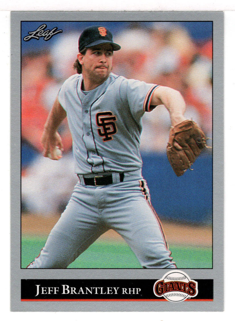 Jeff Brantley - San Francisco Giants (MLB Baseball Card) 1992 Leaf # 56 Mint