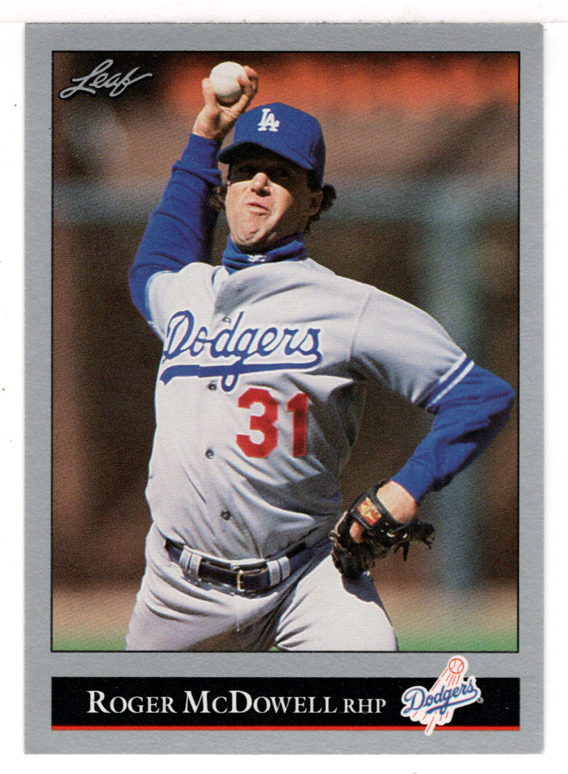 Roger McDowell - Los Angeles Dodgers (MLB Baseball Card) 1992 Leaf # 58 Mint