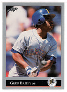 Greg Briley - Seattle Mariners (MLB Baseball Card) 1992 Leaf # 65 Mint