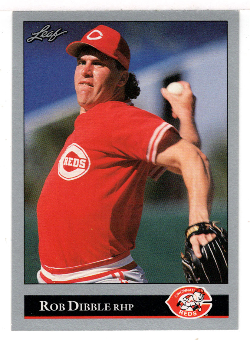 Rob Dibble - Cincinnati Reds (MLB Baseball Card) 1992 Leaf # 69 Mint