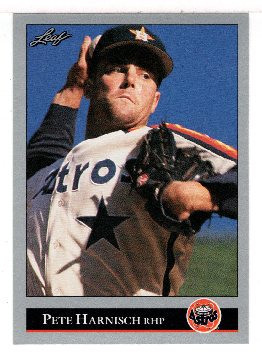 Pete Harnisch - Houston Astros (MLB Baseball Card) 1992 Leaf # 77 Mint