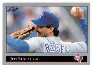Jeff Russell - Texas Rangers (MLB Baseball Card) 1992 Leaf # 90 Mint
