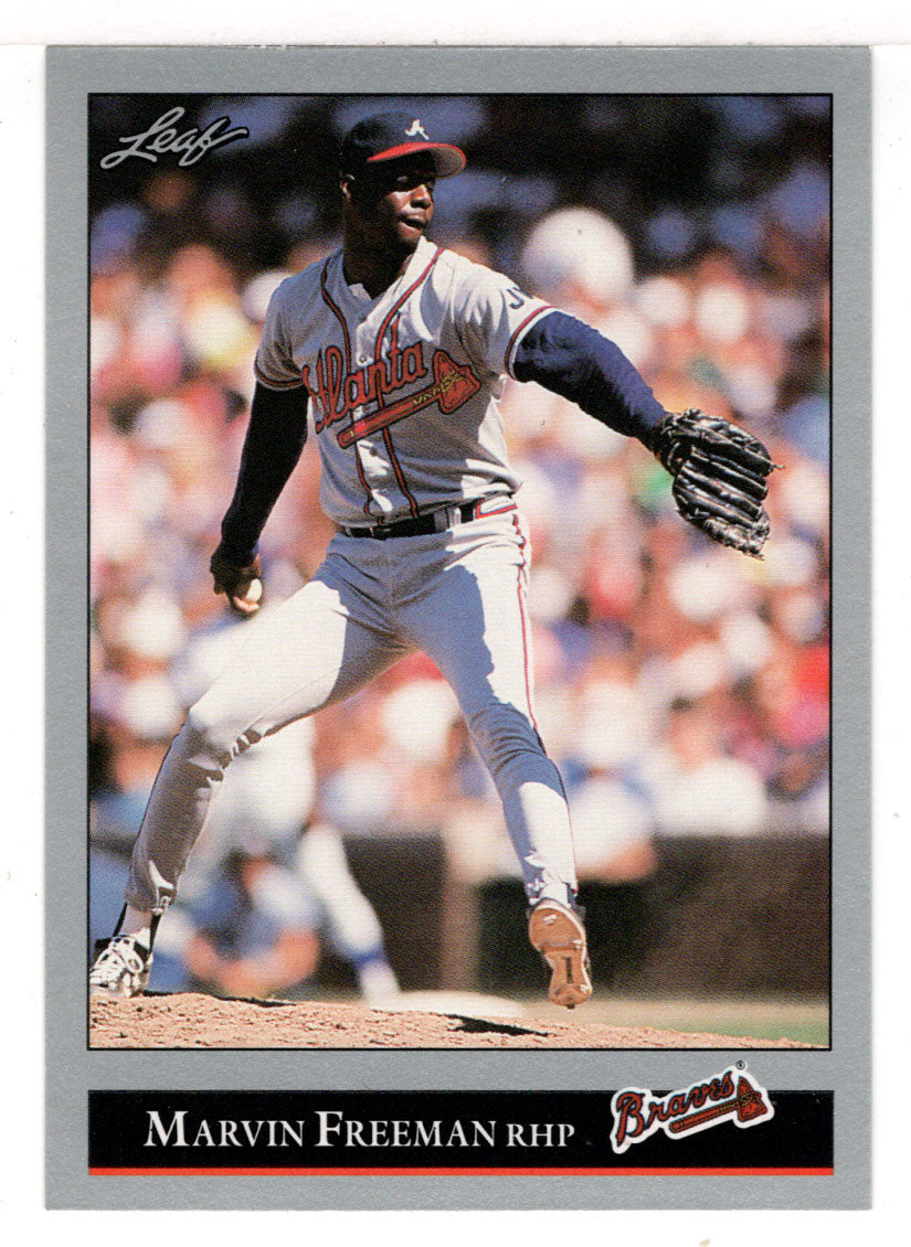 Marvin Freeman - Atlanta Braves (MLB Baseball Card) 1992 Leaf # 110 Mint