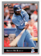 Brian McRae - Kansas City Royals (MLB Baseball Card) 1992 Leaf # 123 Mint