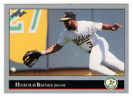 Harold Baines - Oakland Athletics (MLB Baseball Card) 1992 Leaf # 126 Mint