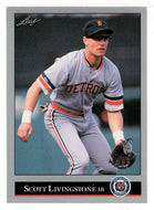 Scott Livingstone - Detroit Tigers (MLB Baseball Card) 1992 Leaf # 127 Mint