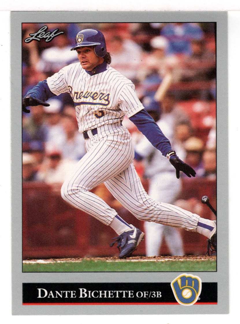 Dante Bichette - Milwaukee Brewers (MLB Baseball Card) 1992 Leaf # 134 Mint