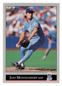 Jeff Montgomery - Kansas City Royals (MLB Baseball Card) 1992 Leaf # 136 Mint