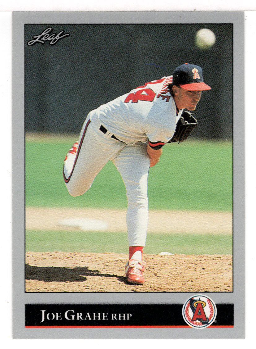 Joe Grahe - California Angels (MLB Baseball Card) 1992 Leaf # 137 Mint