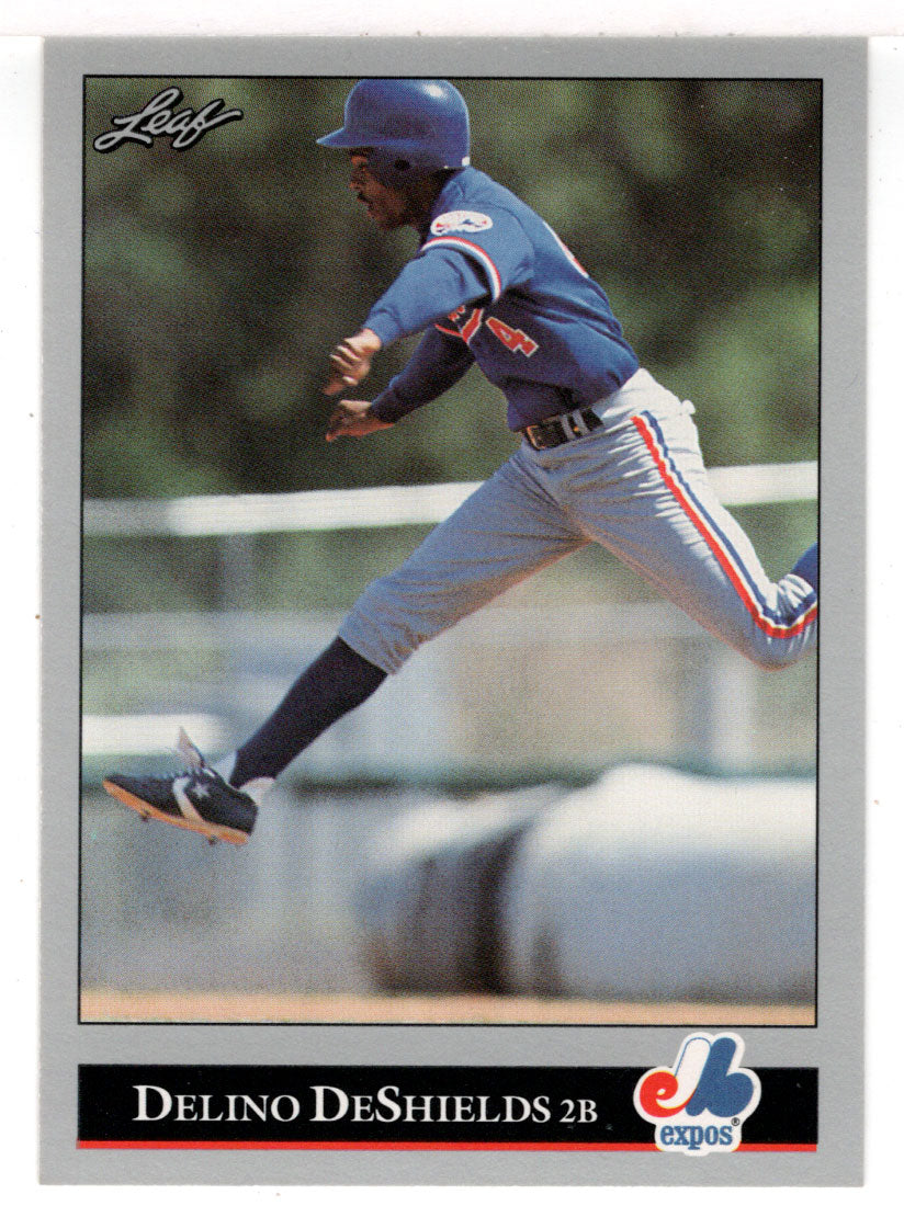 Delino DeShields - Montreal Expos (MLB Baseball Card) 1992 Leaf # 138 Mint