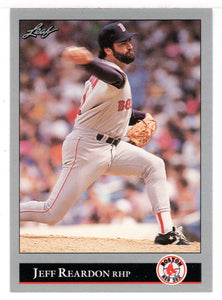 Jeff Reardon - Boston Red Sox (MLB Baseball Card) 1992 Leaf # 151 Mint