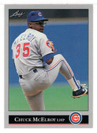Chuck McElroy - Chicago Cubs (MLB Baseball Card) 1992 Leaf # 158 Mint