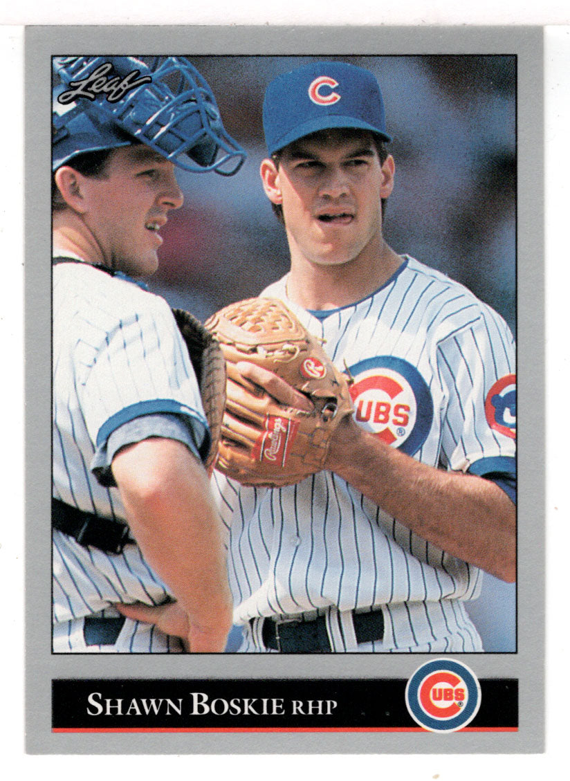 Shawn Boskie - Chicago Cubs (MLB Baseball Card) 1992 Leaf # 162 Mint