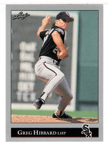 Greg Hibbard - Chicago White Sox (MLB Baseball Card) 1992 Leaf # 169 Mint