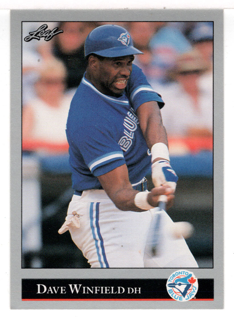 Dave Winfield - Toronto Blue Jays (MLB Baseball Card) 1992 Leaf # 171 Mint