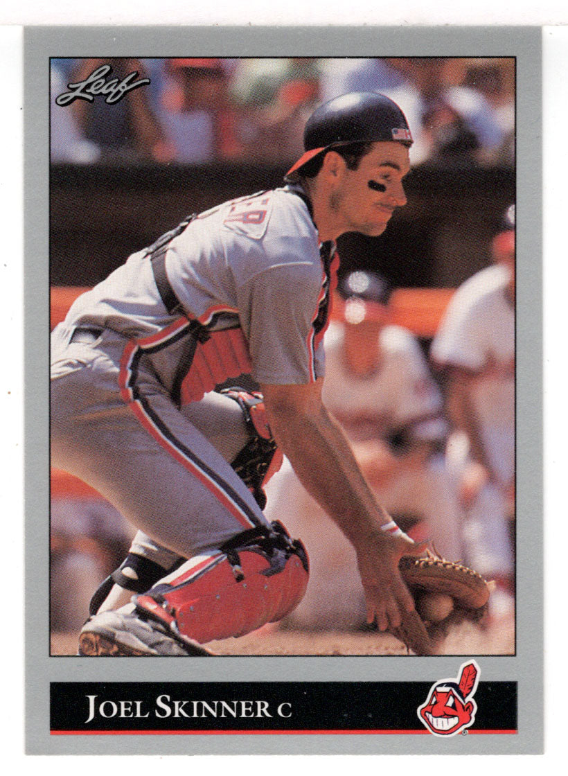 Joel Skinner - Cleveland Indians (MLB Baseball Card) 1992 Leaf # 181 Mint